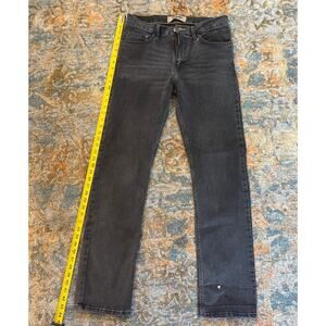 Wrangler Jeans W31 L32 Black Straight Fit Denim